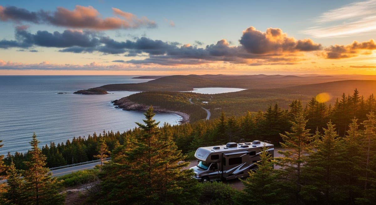 Acadia National Park RV Camping: Size Limits, Campgrounds & the Best Way to See Mount Desert Island