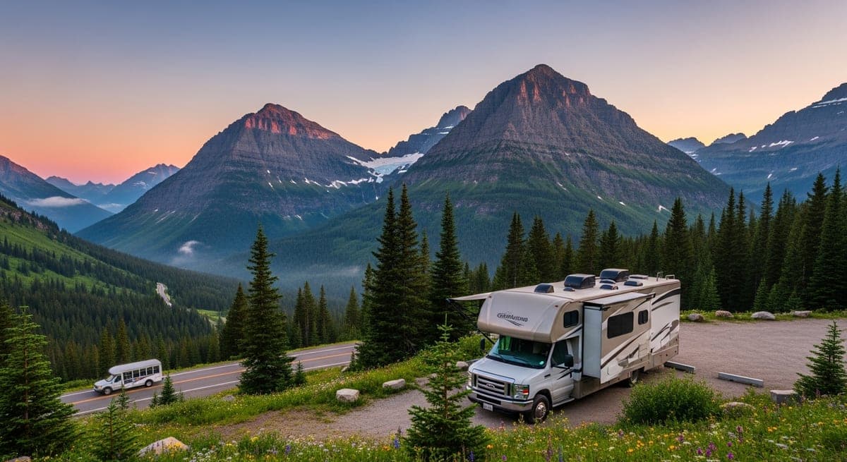 Glacier National Park RV Camping: Everything You Need to Know (Including the Shuttles)