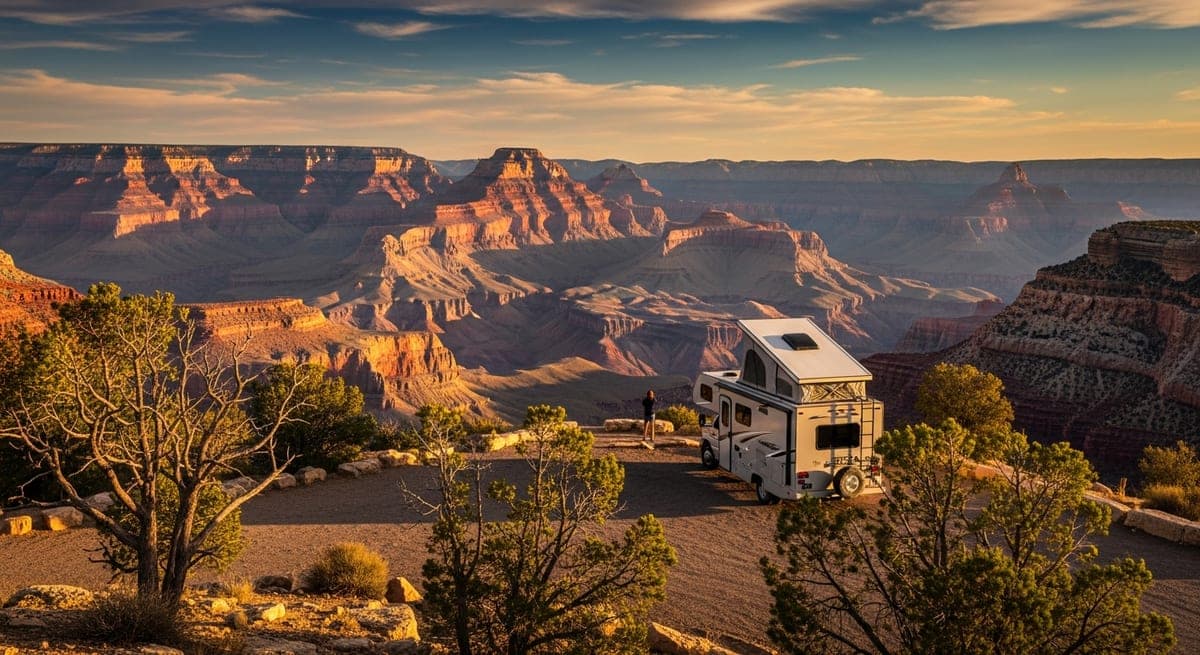 Grand Canyon RV Camping: South Rim, North Rim, and the Best Approach Routes