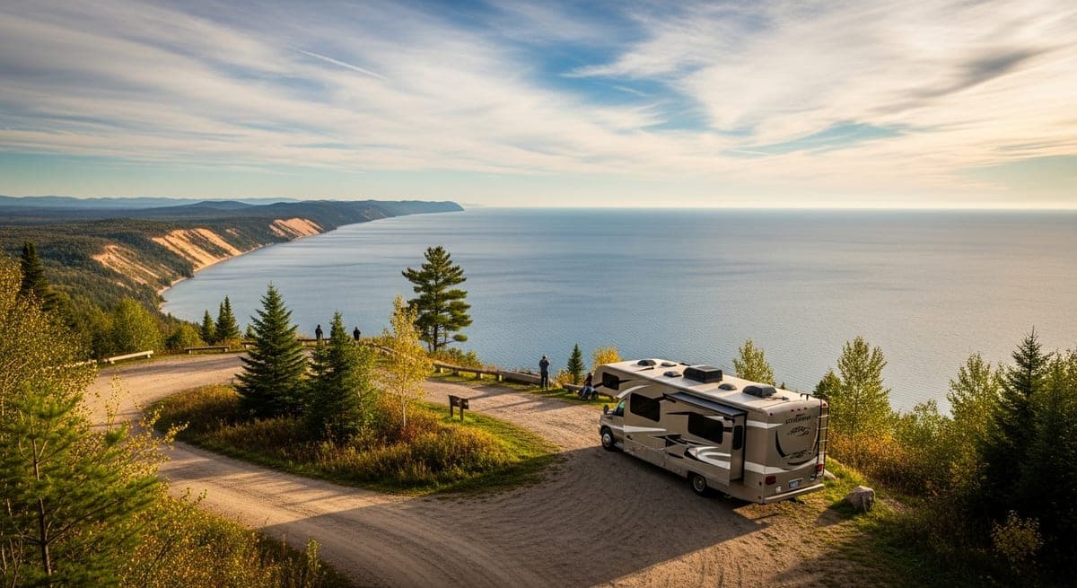The Ultimate Great Lakes RV Road Trip: Michigan's UP, Lake Superior & the Sleeping Bear Dunes