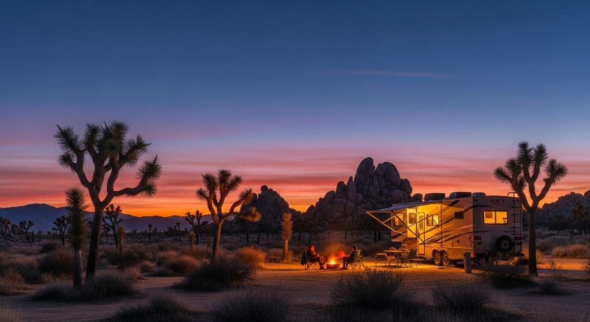 Joshua Tree National Park RV Guide: Desert Camping, Dark Skies, and Rock Climbing