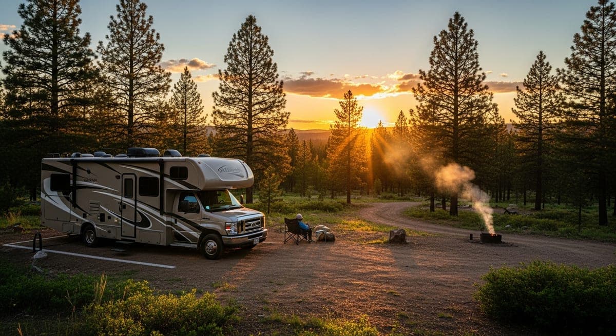 National Forest dispersed camping in an RV: rules, sites, and what to expect