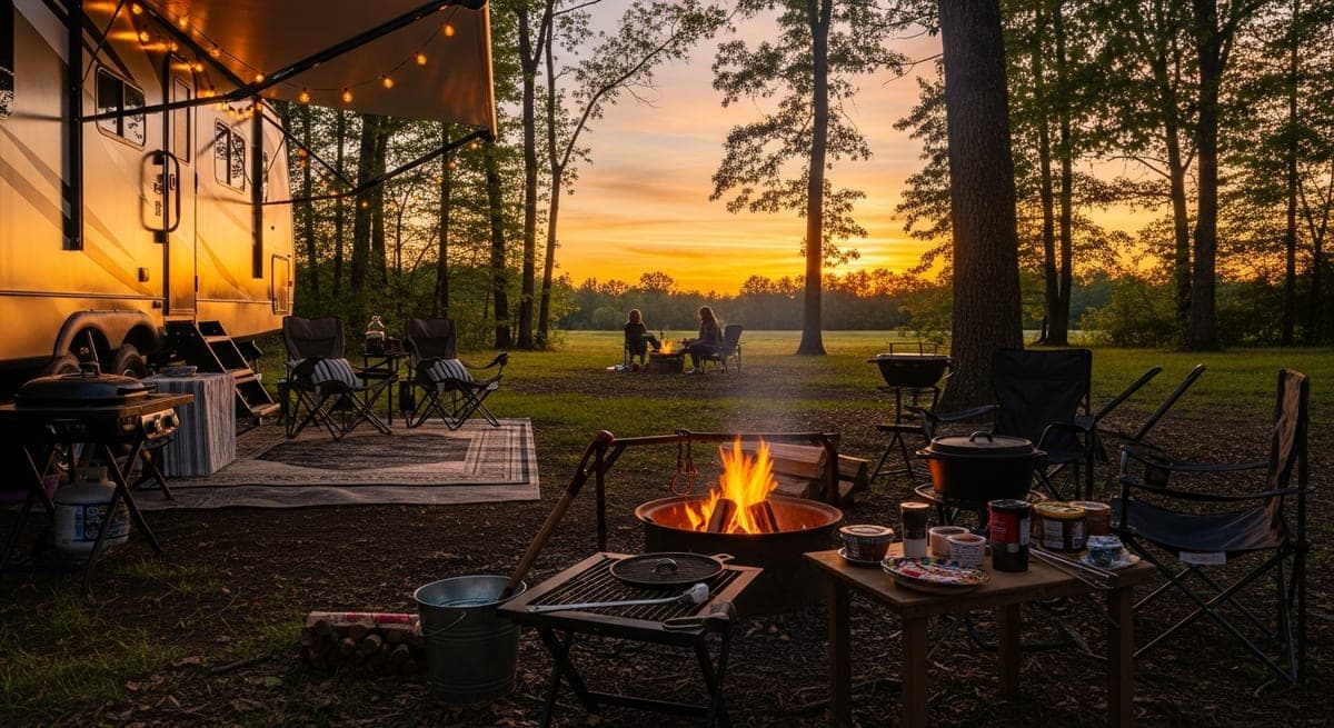 RV Campfire Safety, Cooking, and Etiquette: The Complete Guide