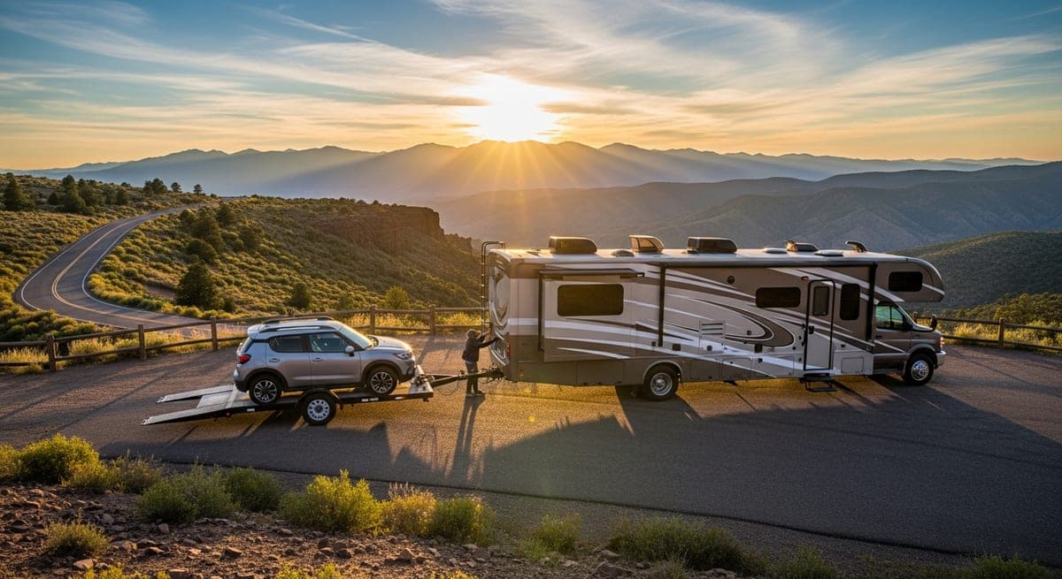 Flat Towing, Dollies, and Car Haulers — How to Pick the Right Toad Setup for Your Motorhome