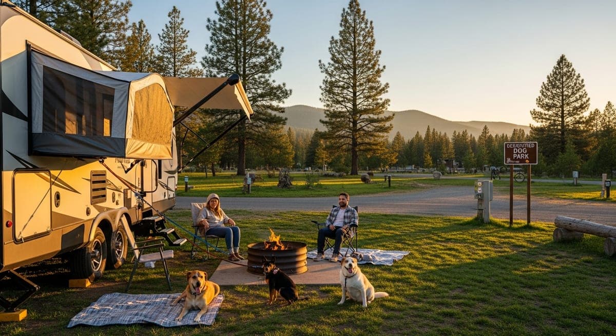 The Complete Guide to RV Travel with Dogs: Tips, Safety & Dog-Friendly Campgrounds