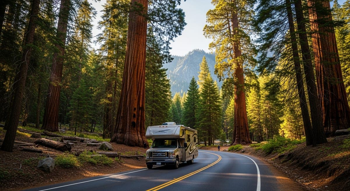 Sequoia and Kings Canyon RV Guide: Giant Trees, High Sierra, and What Size Limits Apply