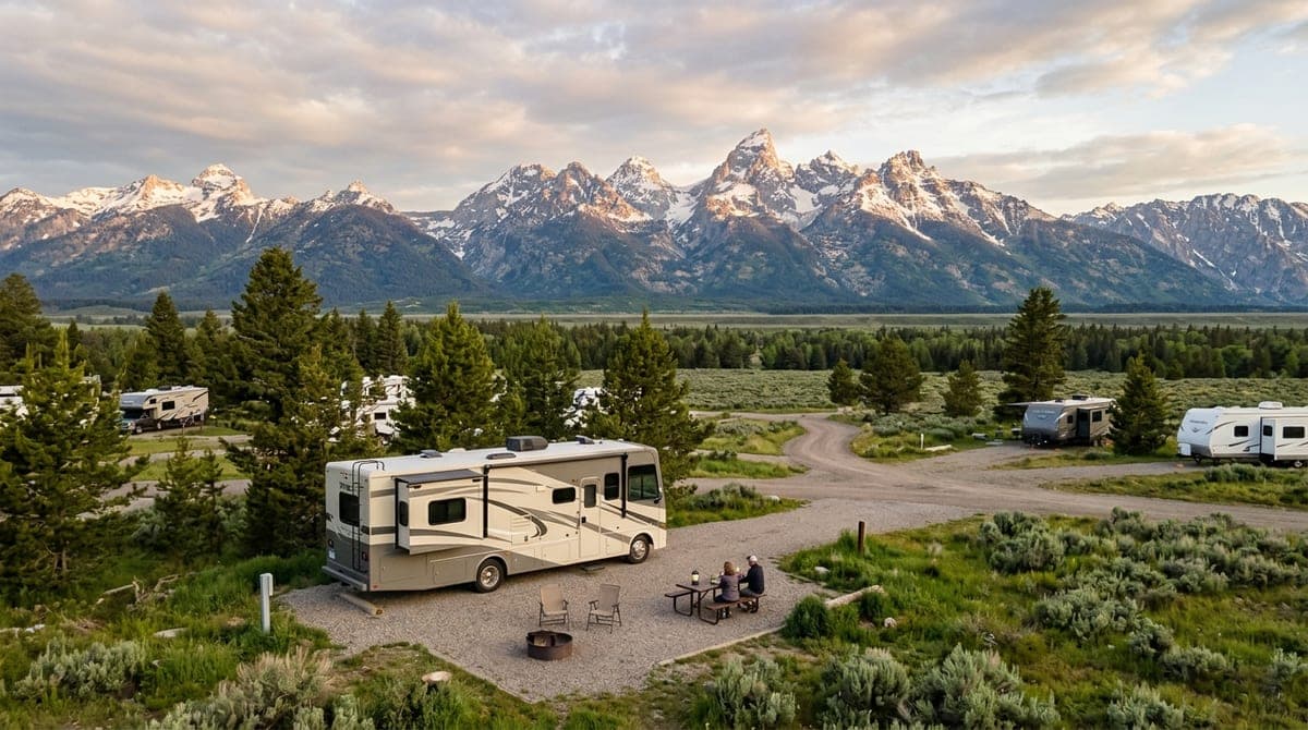 Teton Rvs Yellowstone & Grand Teton RV Camping: The Complete Planning Guide ...
